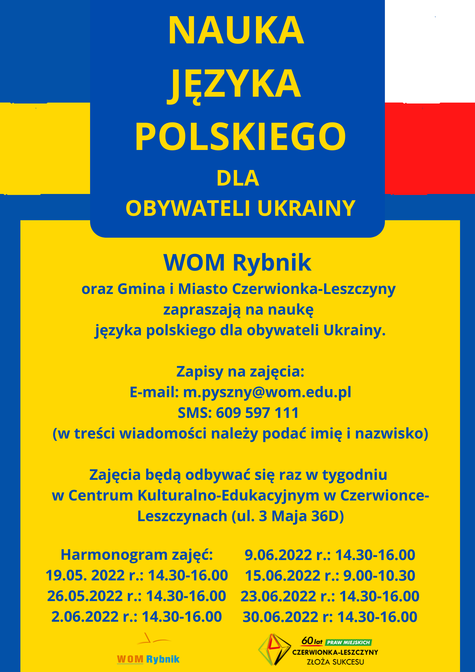 Nauka języka polskiego dla obywateli Ukrainy